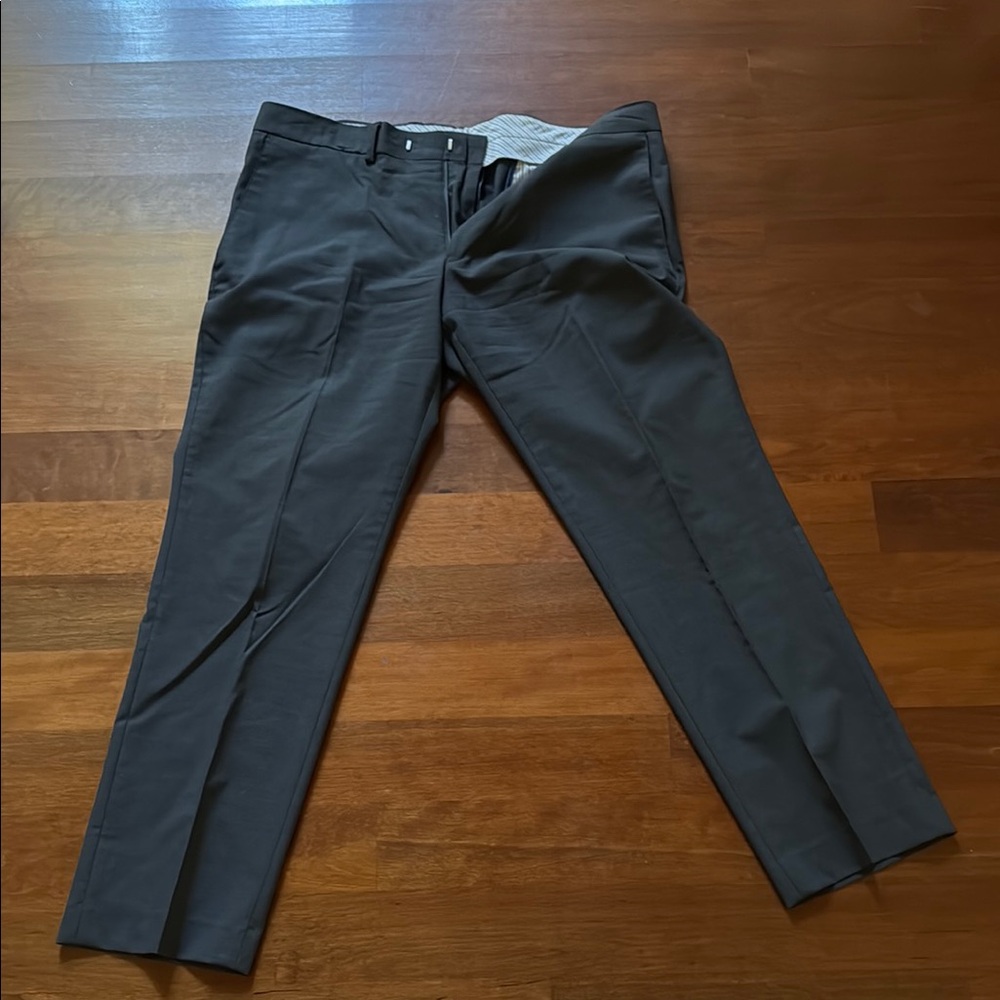 Kenneth Cole New York Black Dress Pants Straight Leg